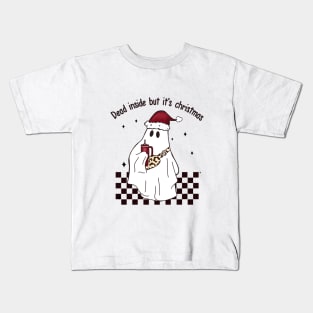 Dead Inside But It's Christmas Kids T-Shirt